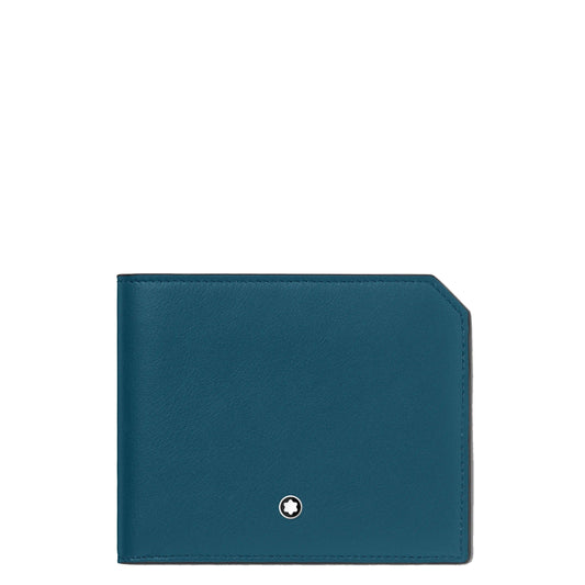 Montblanc portefeuille 6 compartiments Meisterstück Selection Soft ottanio 131242