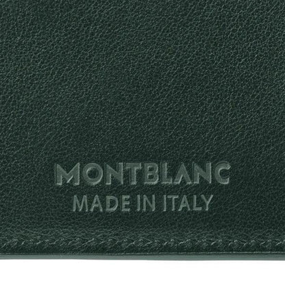 Montblanc portafoglio 8 scomparti Meisterstück 4810 verde 130936