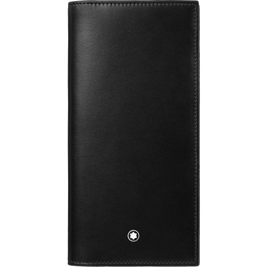 Montblanc portefeuille long 15 compartiments Meisterstück noir 129680