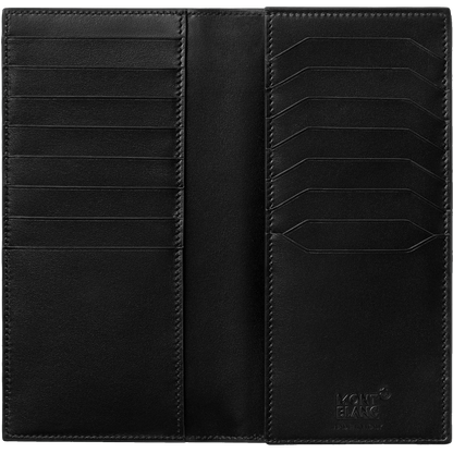 Montblanc portefeuille long 15 compartiments Meisterstück noir 129680
