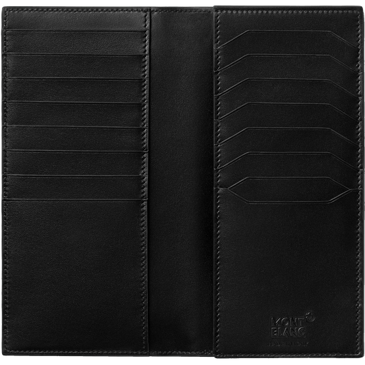 Montblanc portefeuille long 15 compartiments Meisterstück noir 129680