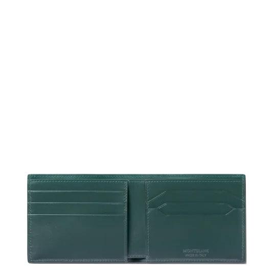 Montblanc portefeuille Meisterstück 6 compartiments Vert Britannique 198271