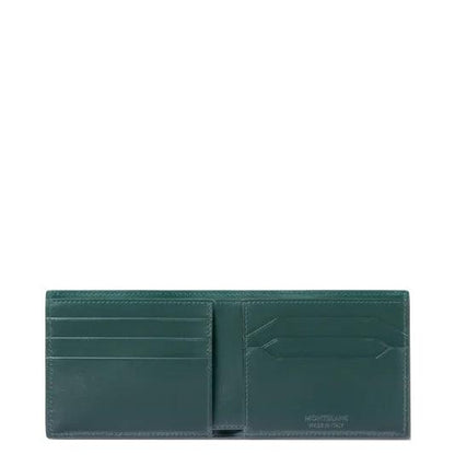 Montblanc portefeuille Meisterstück 6 compartiments Vert Britannique 198271