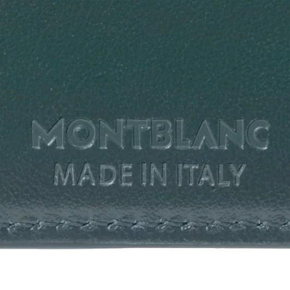 Montblanc portefeuille Meisterstück 6 compartiments Vert Britannique 198271