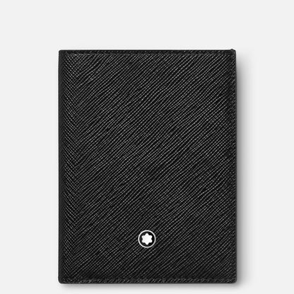 Montblanc portefeuille mini 4 compartiments Montblanc Sartorial noir 130321