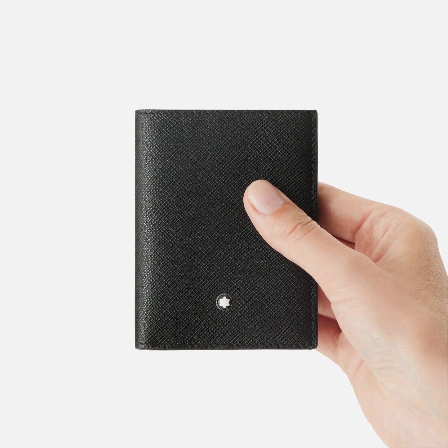 Montblanc portefeuille mini 4 compartiments Montblanc Sartorial noir 130321