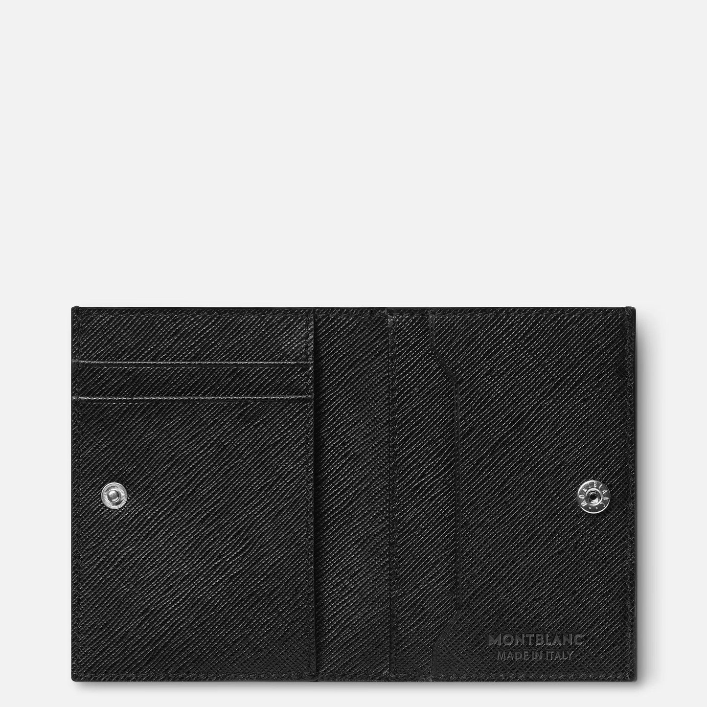 Montblanc portefeuille mini 4 compartiments Montblanc Sartorial noir 130321