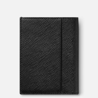Montblanc portefeuille mini 4 compartiments Montblanc Sartorial noir 130321