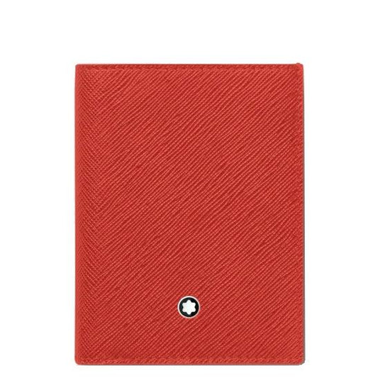 Portefeuille Montblanc Sartorial Mini 4 compartiments Corail 198229