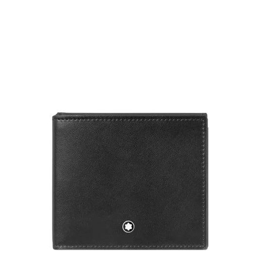 Portefeuille Montblanc Slim Trio Soft 4 compartiments Noir 198145