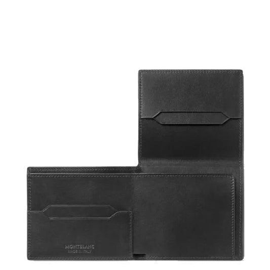 Portefeuille Montblanc Slim Trio Soft 4 compartiments Noir 198145