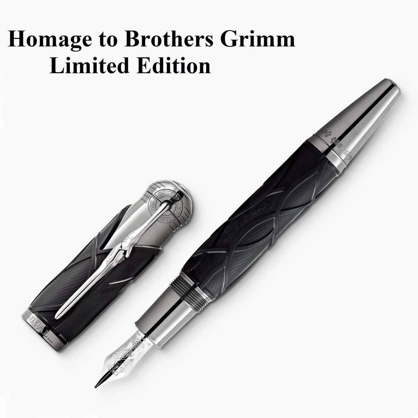 Set Montblanc 3 stylos Writers Edition2022 Frères Grimm (Stylo-plume + Roller + Bille) Édition Limitée 128367