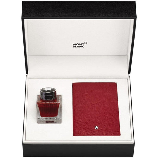 Carnet Montblanc Set 147, ligné et encre rouge (rouge), 50 ml, 117597