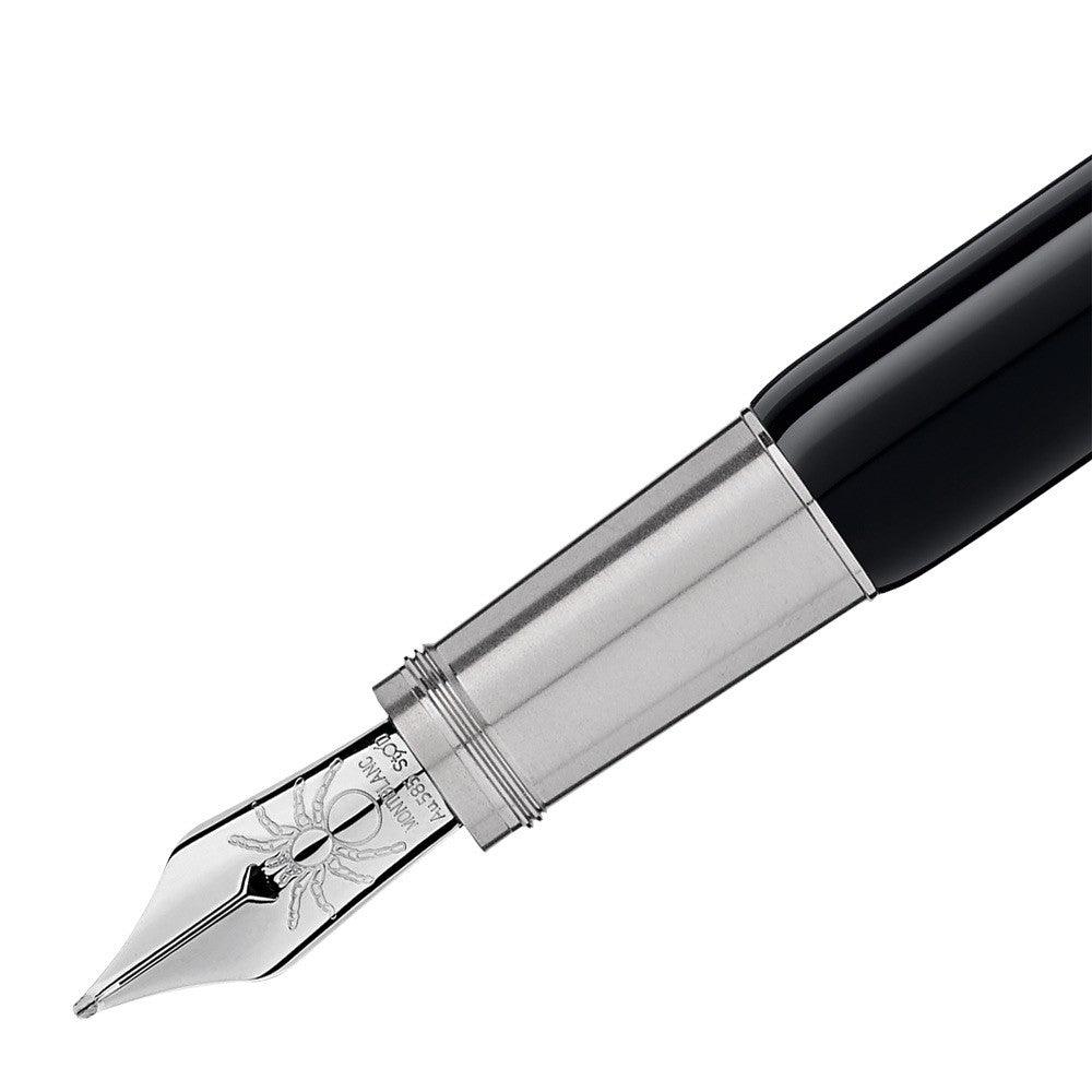 Stylo plume Montblanc Collection Héritage Rouge et Noir Spider Métamorphose Édition Spéciale pointe F 117845