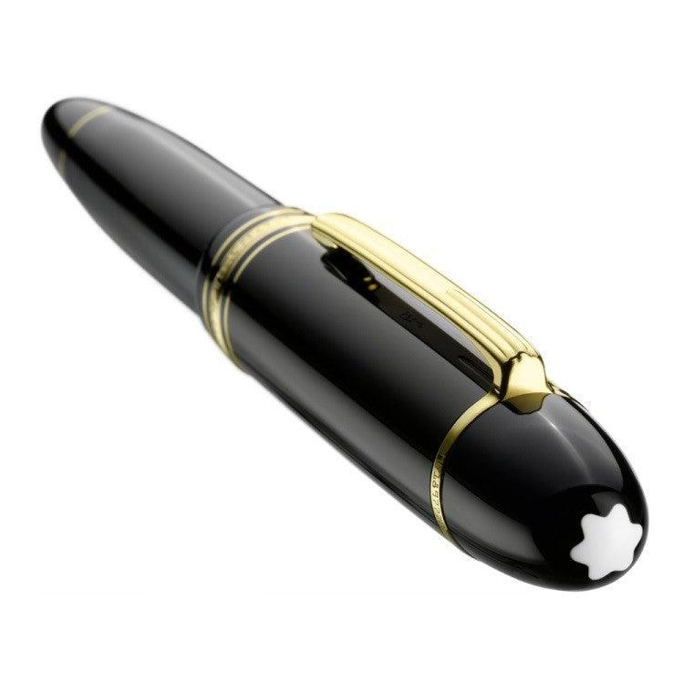 Montblanc stylo-plume Meisterstück plaqué or 149 115383