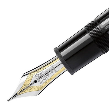 Montblanc stylo-plume Meisterstück plaqué platine 149 114228