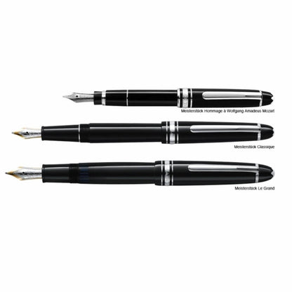 Montblanc stylo-plume Meisterstuck Platinum Hommage à W.A. Mozart plume F 107705