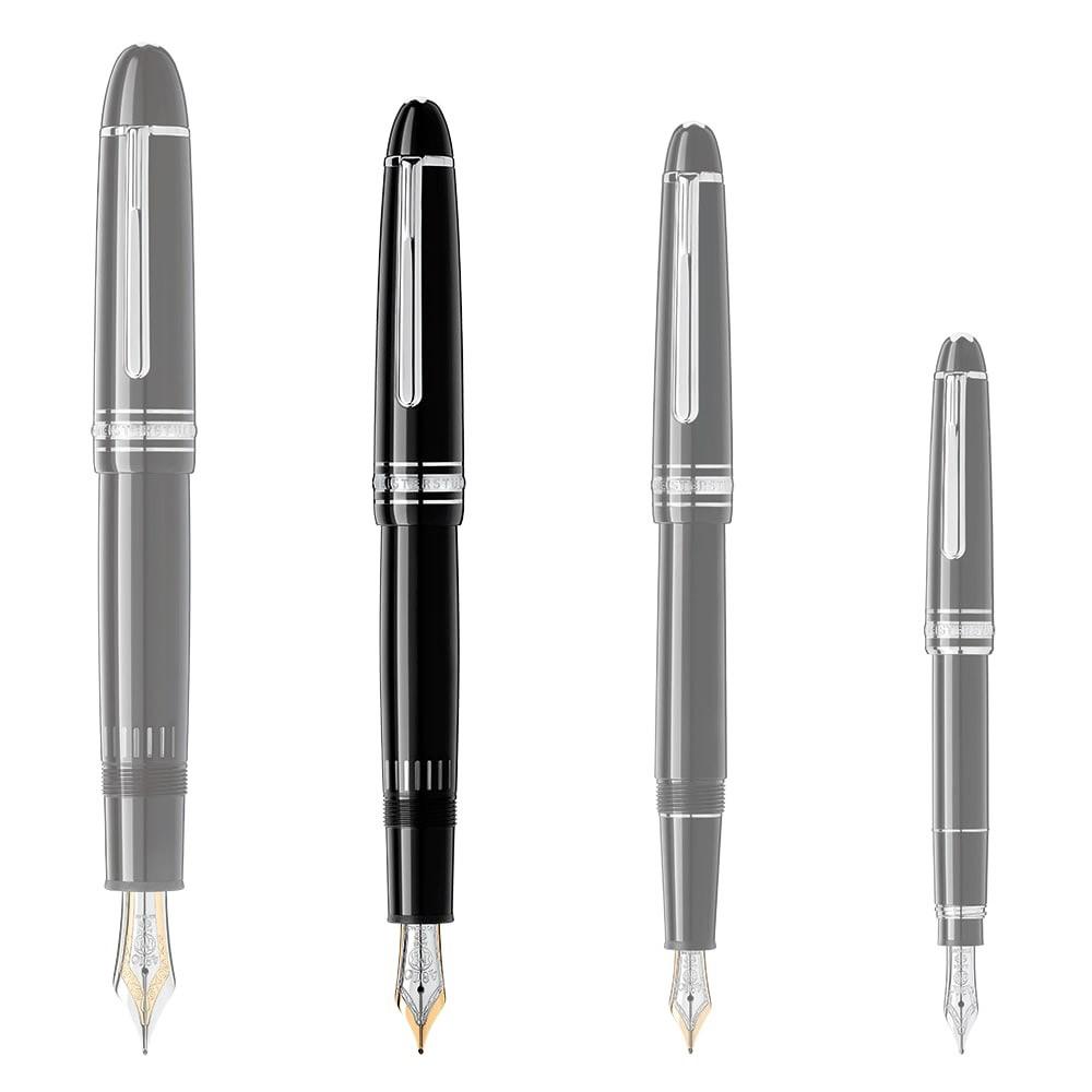 Montblanc stylo-plume Meisterstück Platinum LeGrand pointe M 132443