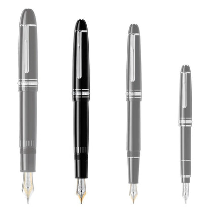 Montblanc stylo-plume Meisterstück Platinum LeGrand pointe M 132443