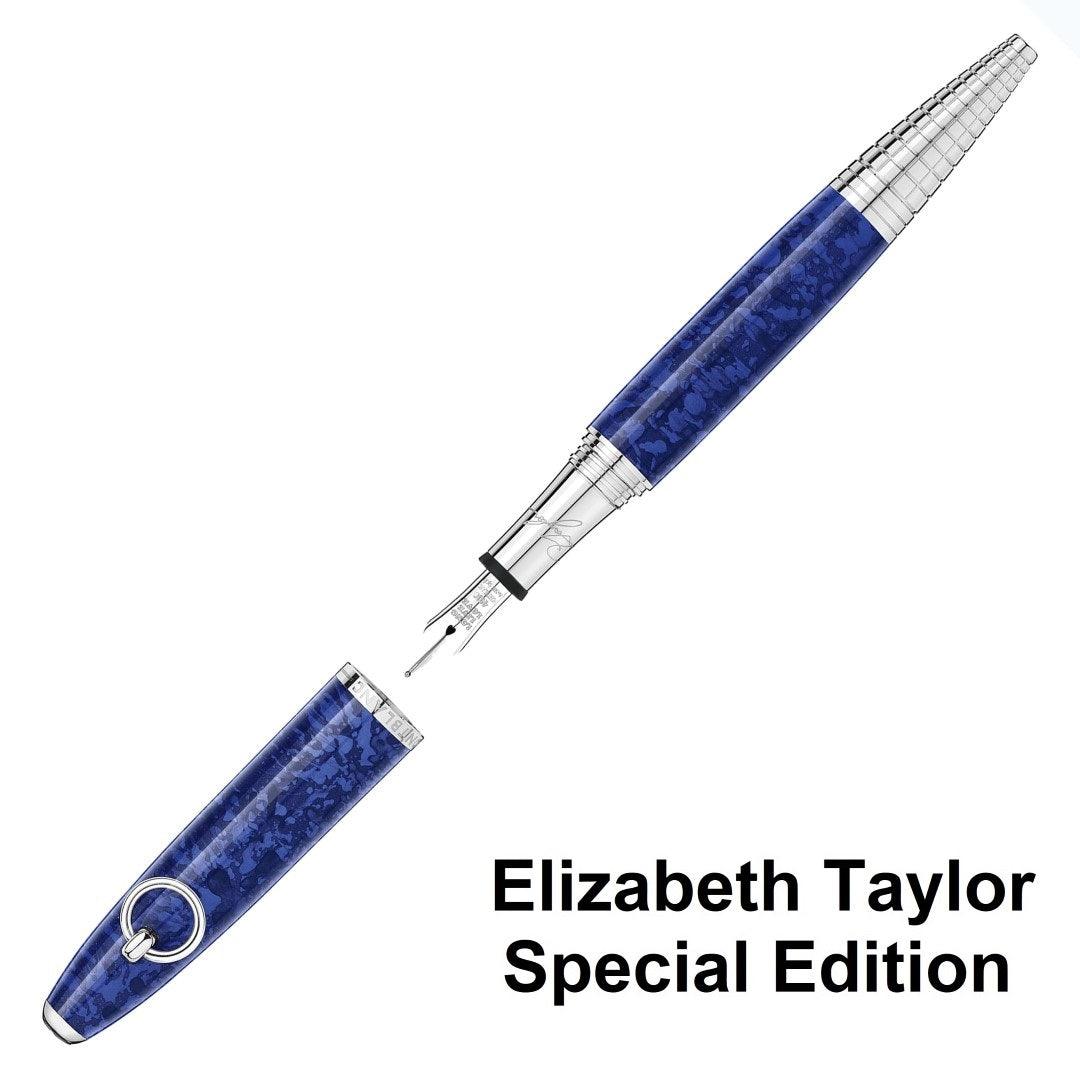 Montblanc stylo-plume Muses Elizabeth Taylor Édition Spéciale pointe M 125501