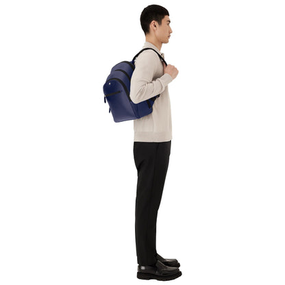 Sac à dos Montblanc moyen, 3 compartiments, bleu sartorial 131716