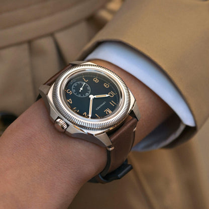 Longines montre Pilot Majetek Box Edition 43mm noir automatique acier L2.838.4.53.9