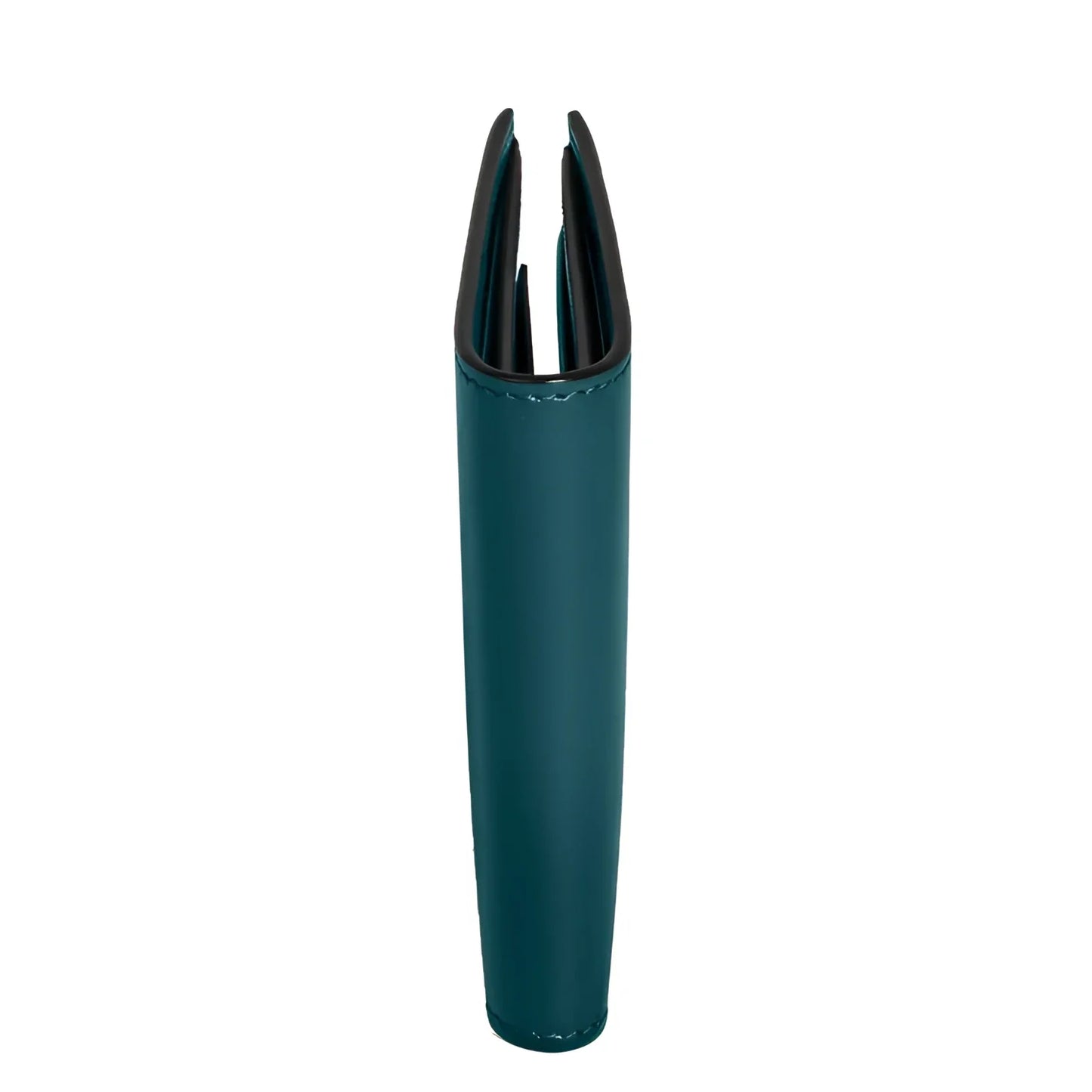Portafoglio meisterstück montblanc blu cipro in pelle blu cipro con 6 scomparti e design minimalista elegante