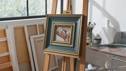 "Bambine endormie" de Francesco Galante (1884-1972), œuvre signée