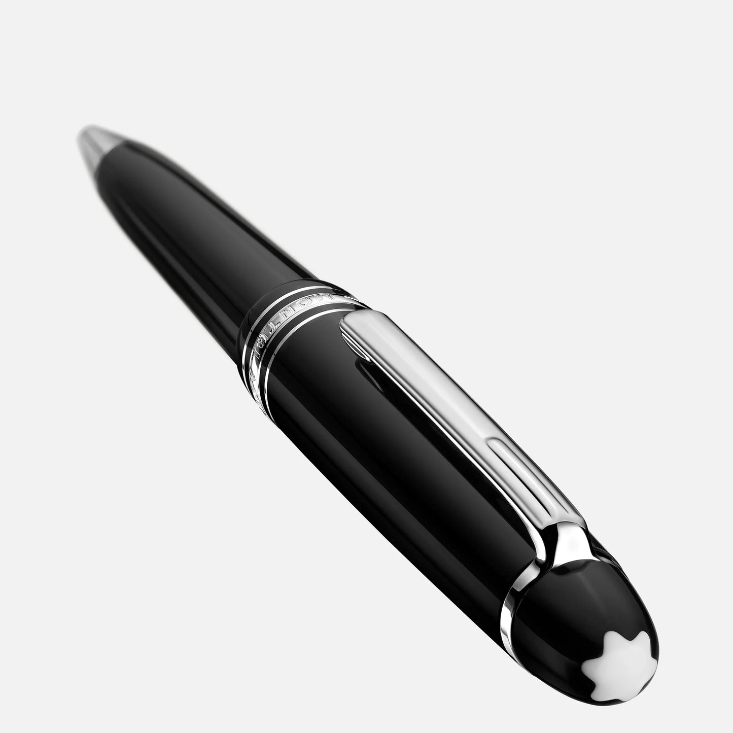 Montblanc stylo à bille Meisterstück Platinum Line taille moyenne 132491