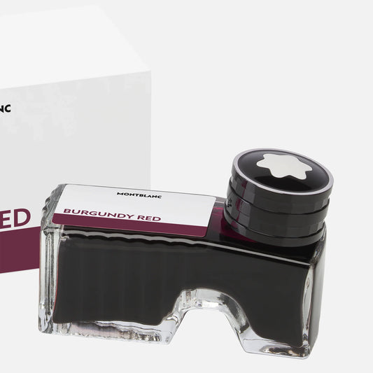 Montblanc flacon d'encre 50 ml bordeaux rouge 128188