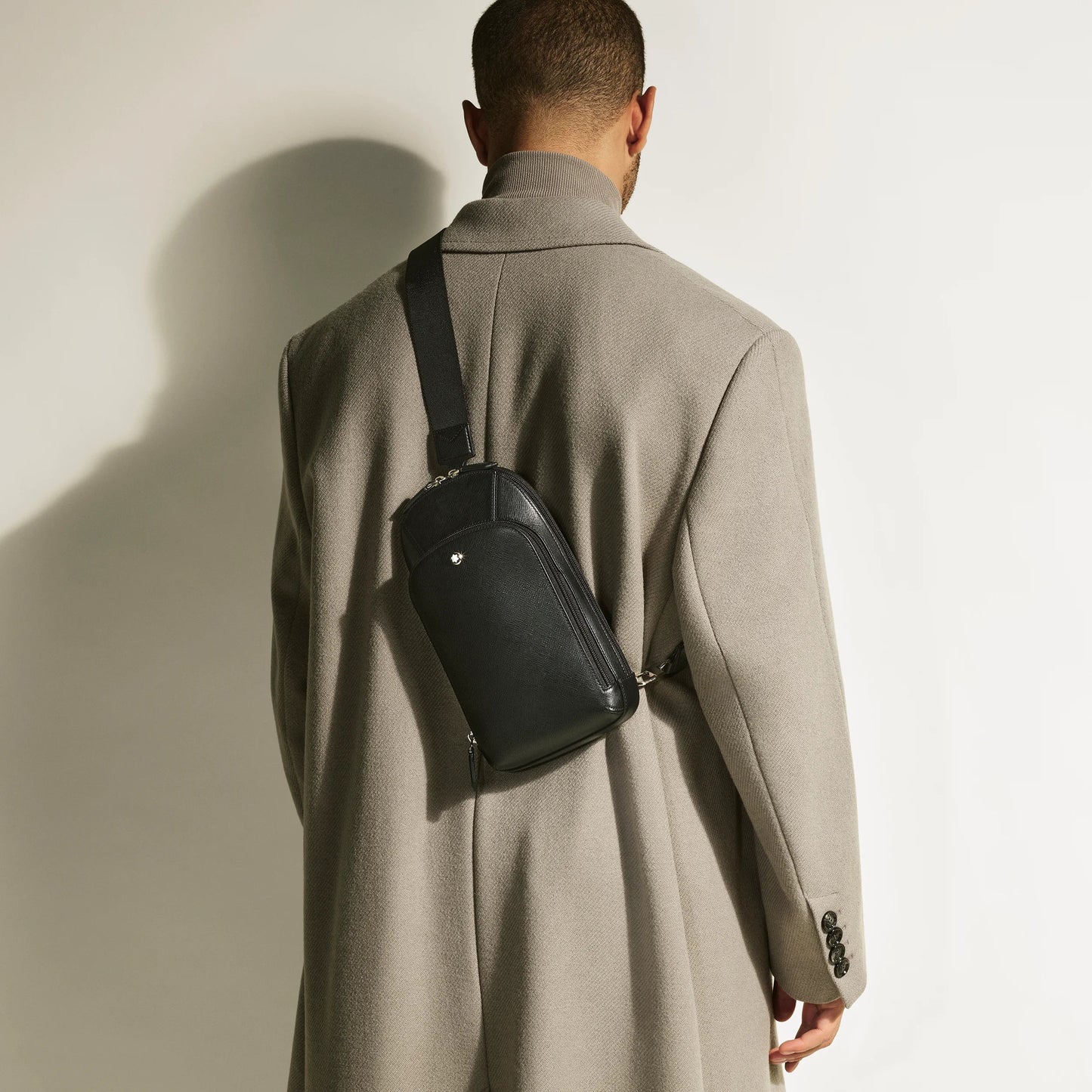 Sac bandoulière Montblanc Sartorial noir 199368
