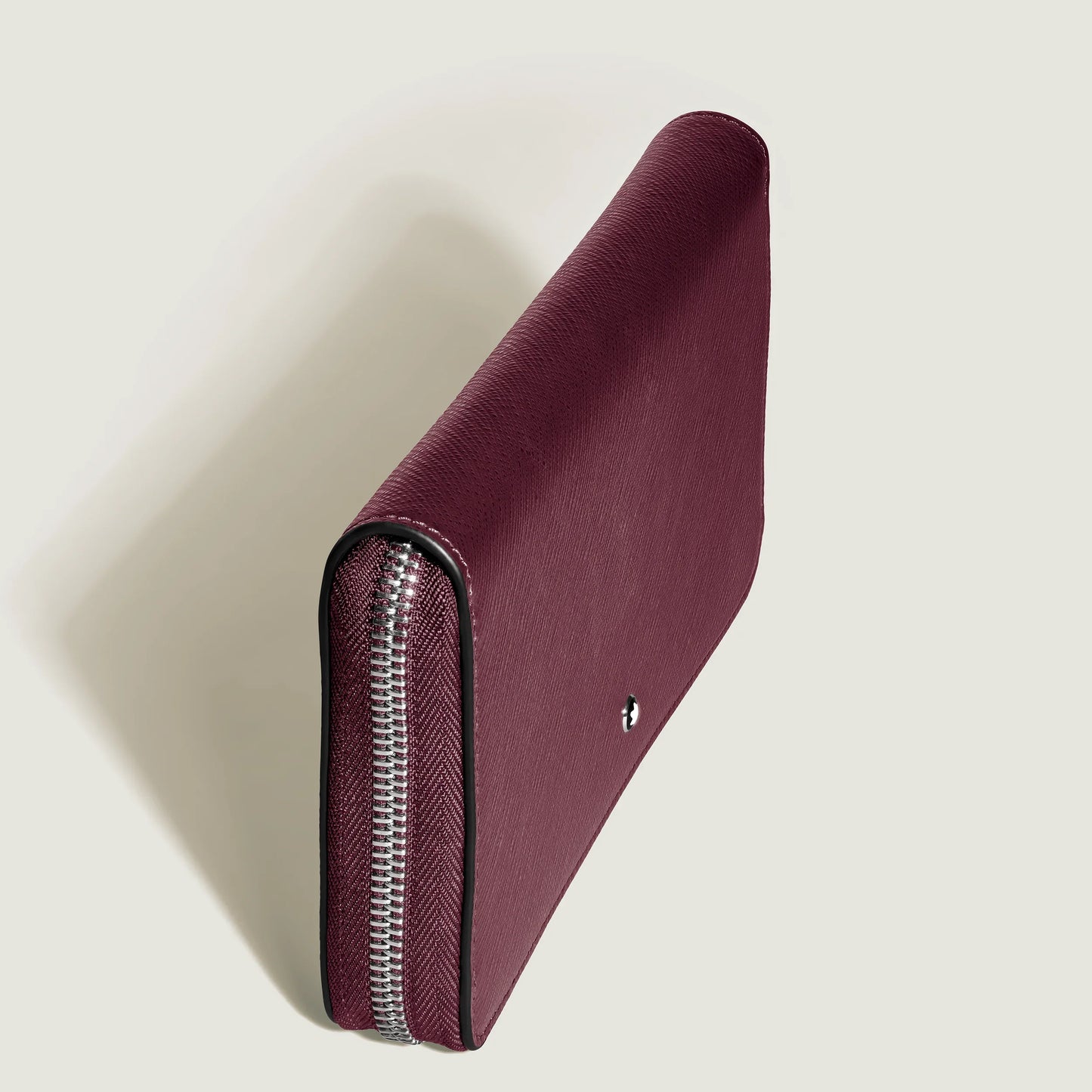 Portefeuille zippé Montblanc Sartorial 12cc Cassis 199372