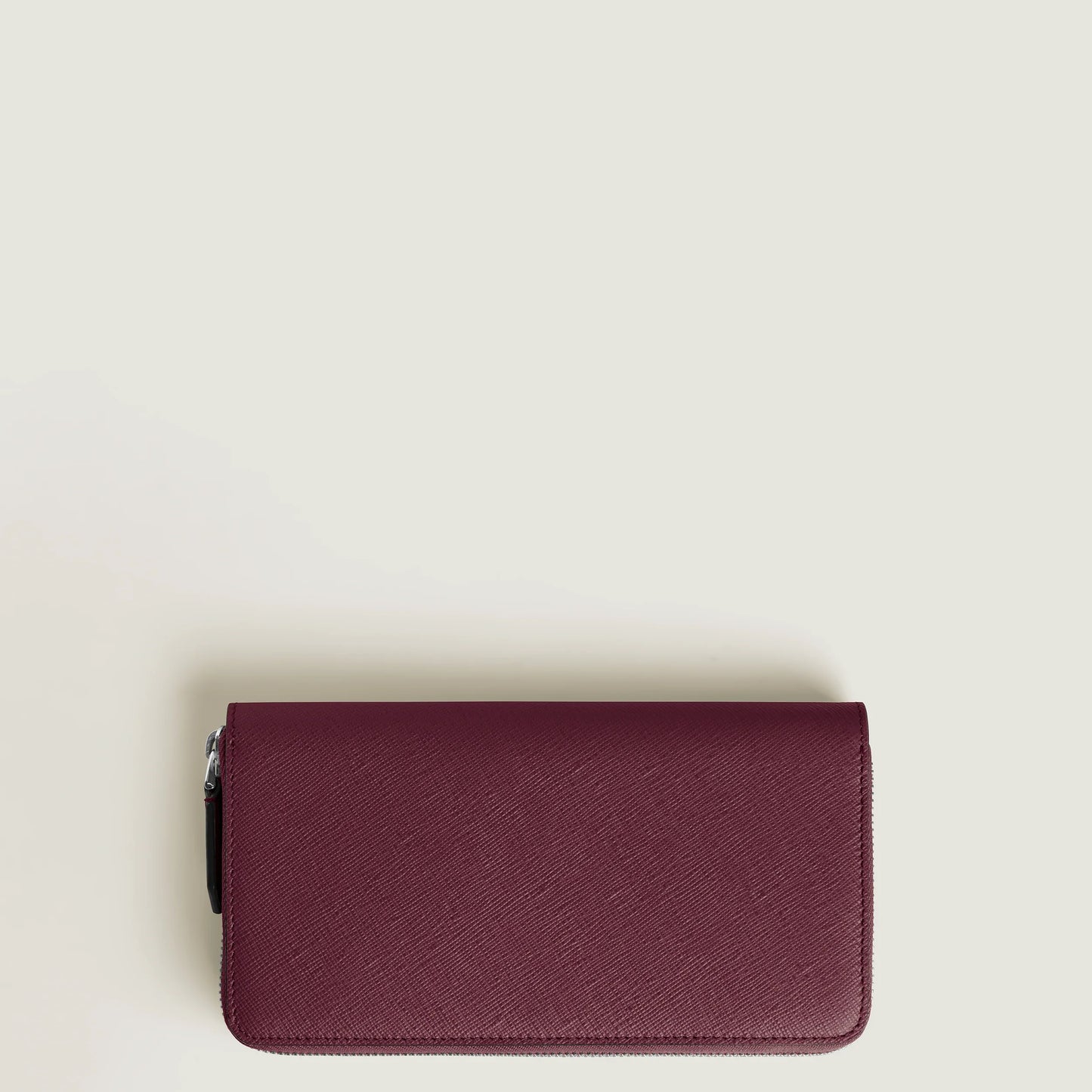 Portefeuille zippé Montblanc Sartorial 12cc Cassis 199372