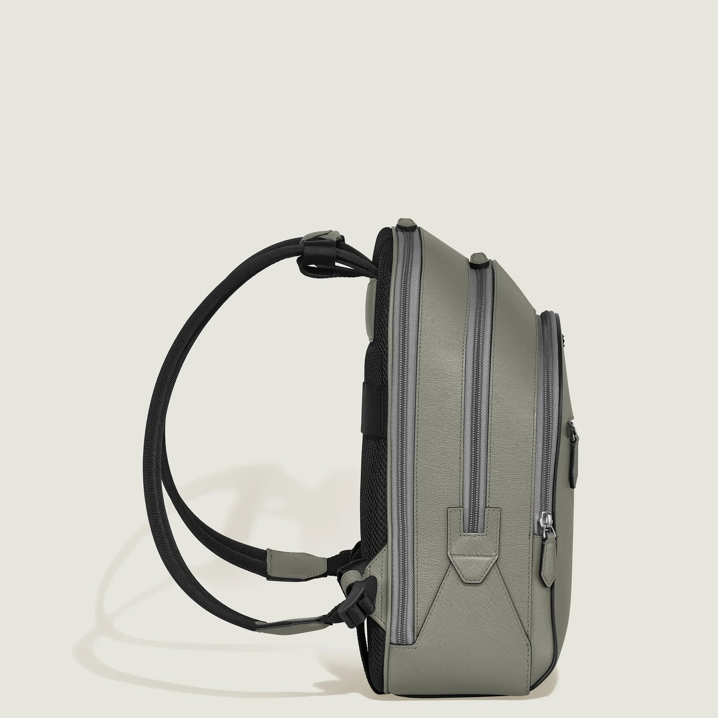 Sac à dos Montblanc Sartorial moyen à 3 compartiments, gris moyen 199360