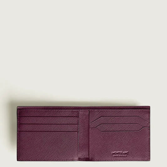 Portefeuille Montblanc Sartorial 6 compartiments Cassis 199367