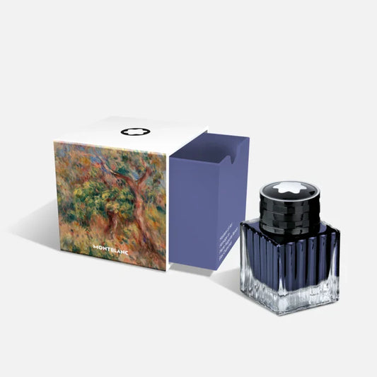 Flacon d’encre Montblanc 50ml Masters of Art Hommage à Pierre-Auguste Renoir Bleu Outremer bleu outremer 134411