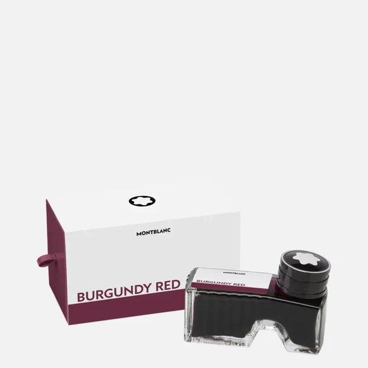 Montblanc flacon d'encre 50 ml bordeaux rouge 128188