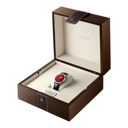Longines montre Conquest Heritage Year of the Snake Edition 40mm rouge automatique acier L1.651.4.09.2