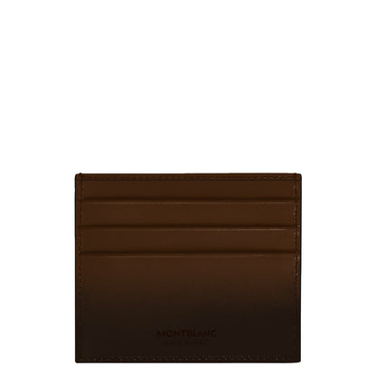 Porte-cartes Montblanc Meisterstück 6cc Marron Dégradé 220319