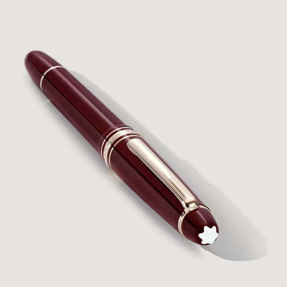 Montblanc stylo-plume Meisterstück bordeaux classique pointe M 133014