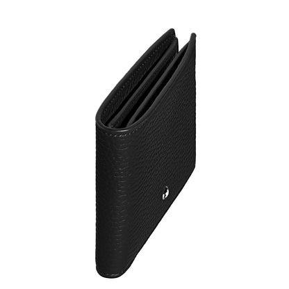 Portefeuille Montblanc avec porte-monnaie, 4 compartiments, noir 220217