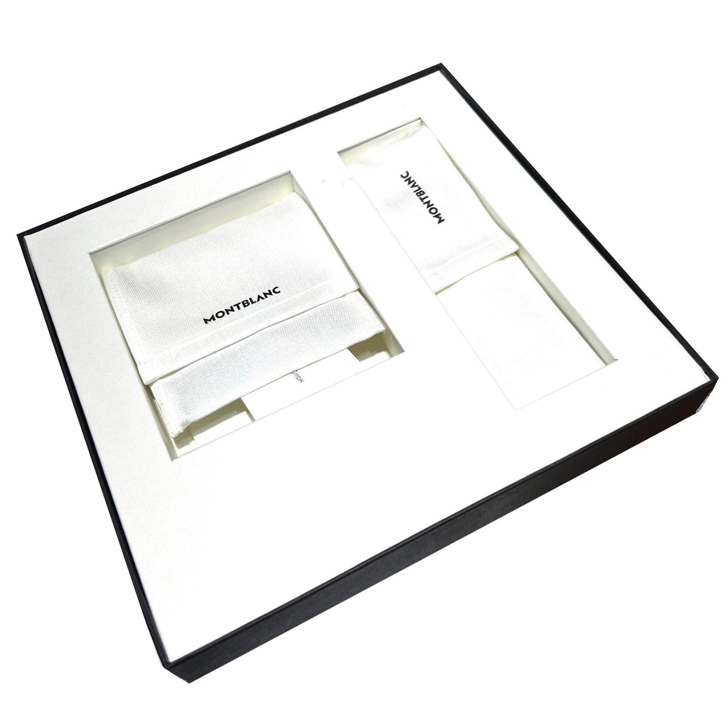 Set Montblanc stylo à bille Pix et porte-cartes de crédit 6cc Meisterstück noir 137793