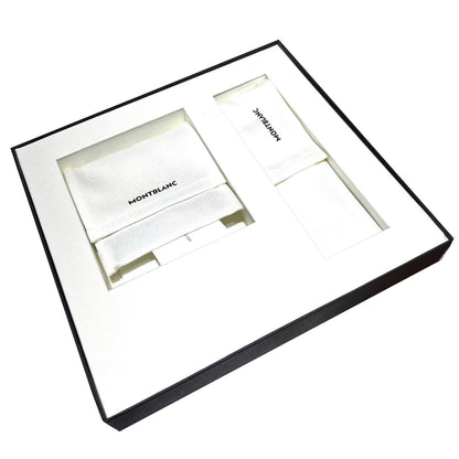 Set Montblanc stylo à bille Pix et porte-cartes de crédit 6cc Meisterstück noir 137793