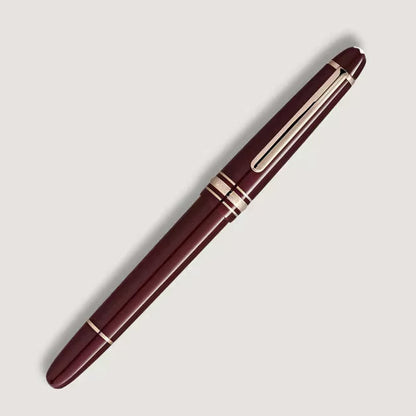 Montblanc stylo-plume Meisterstück bordeaux classique pointe M 133014