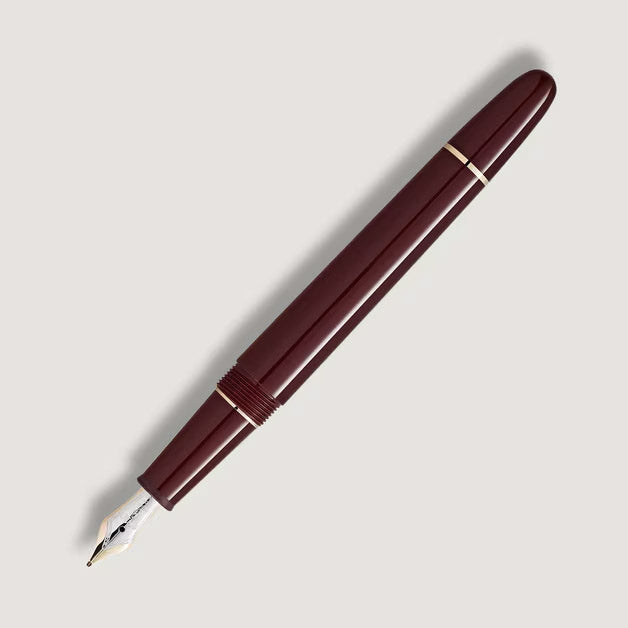 Montblanc stylo-plume Meisterstück bordeaux classique pointe M 133014