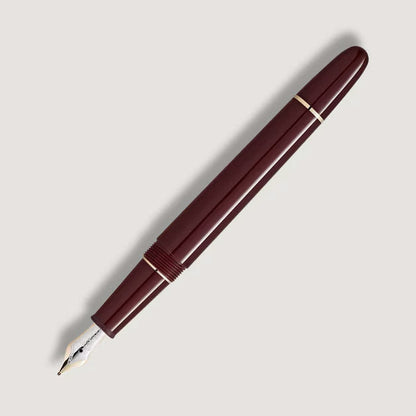 Montblanc stylo-plume Meisterstück bordeaux classique pointe M 133014