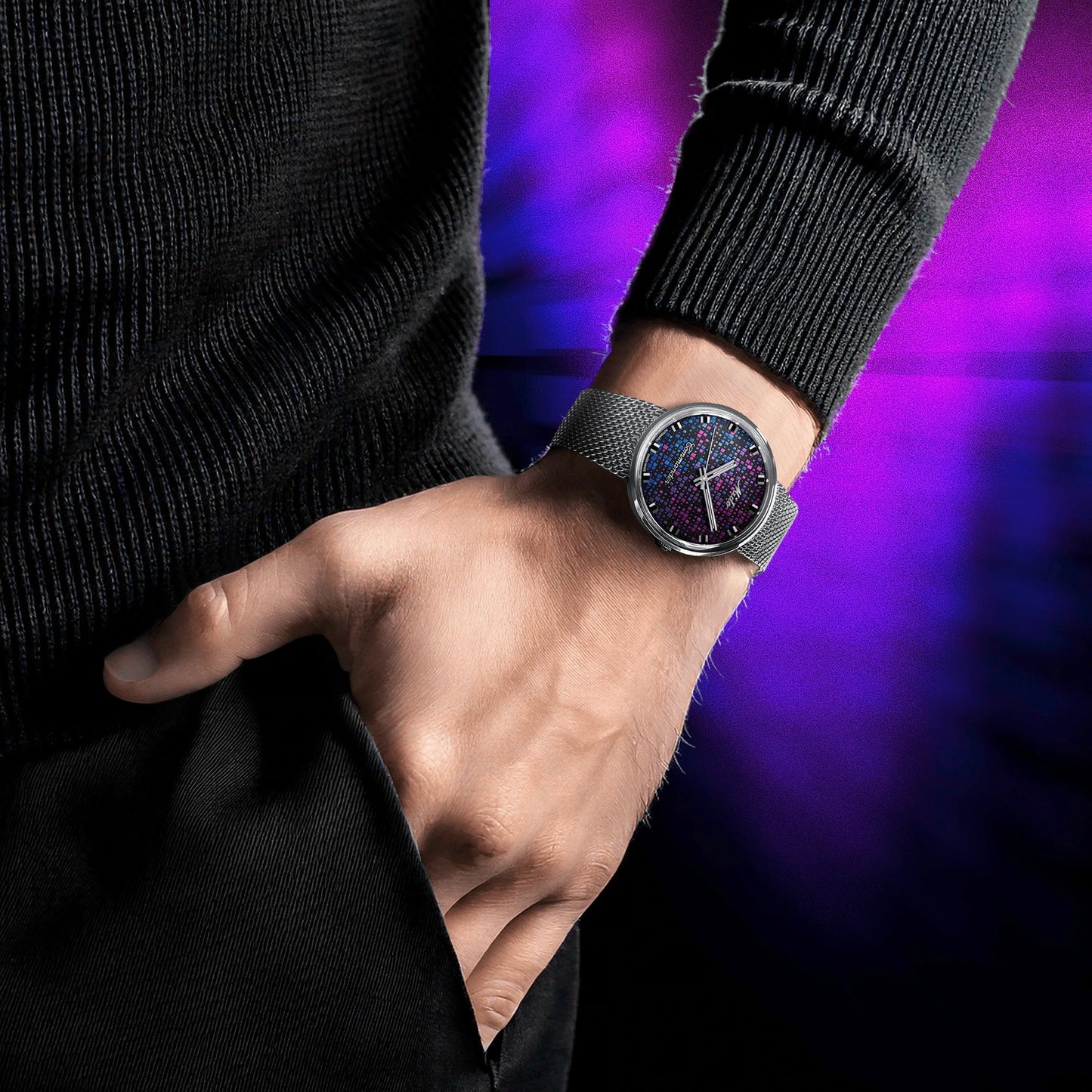 Montre Mido Commander 1959 37 mm Noir Automatique Acier M8429.4.N7.11