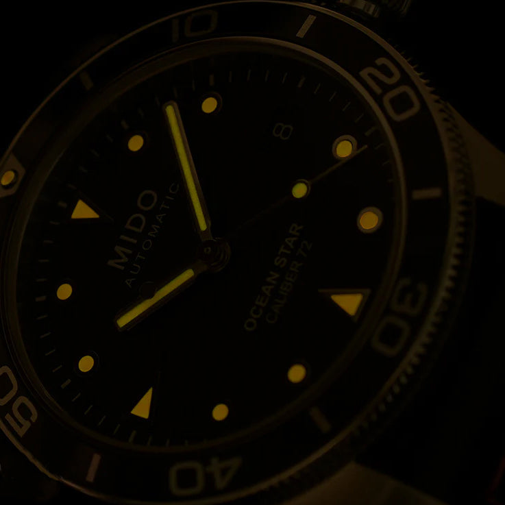 Montre Mido Ocean Star 39 39 mm Noir Automatique Acier M026.907.17.051.00
