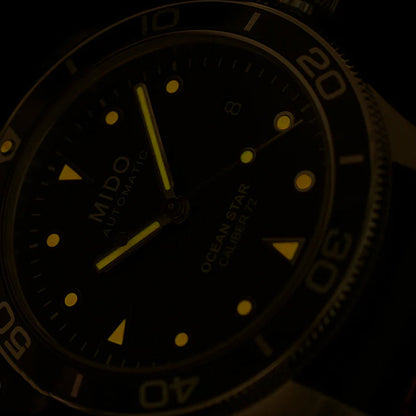Montre Mido Ocean Star 39 39 mm Noir Automatique Acier M026.907.17.051.00