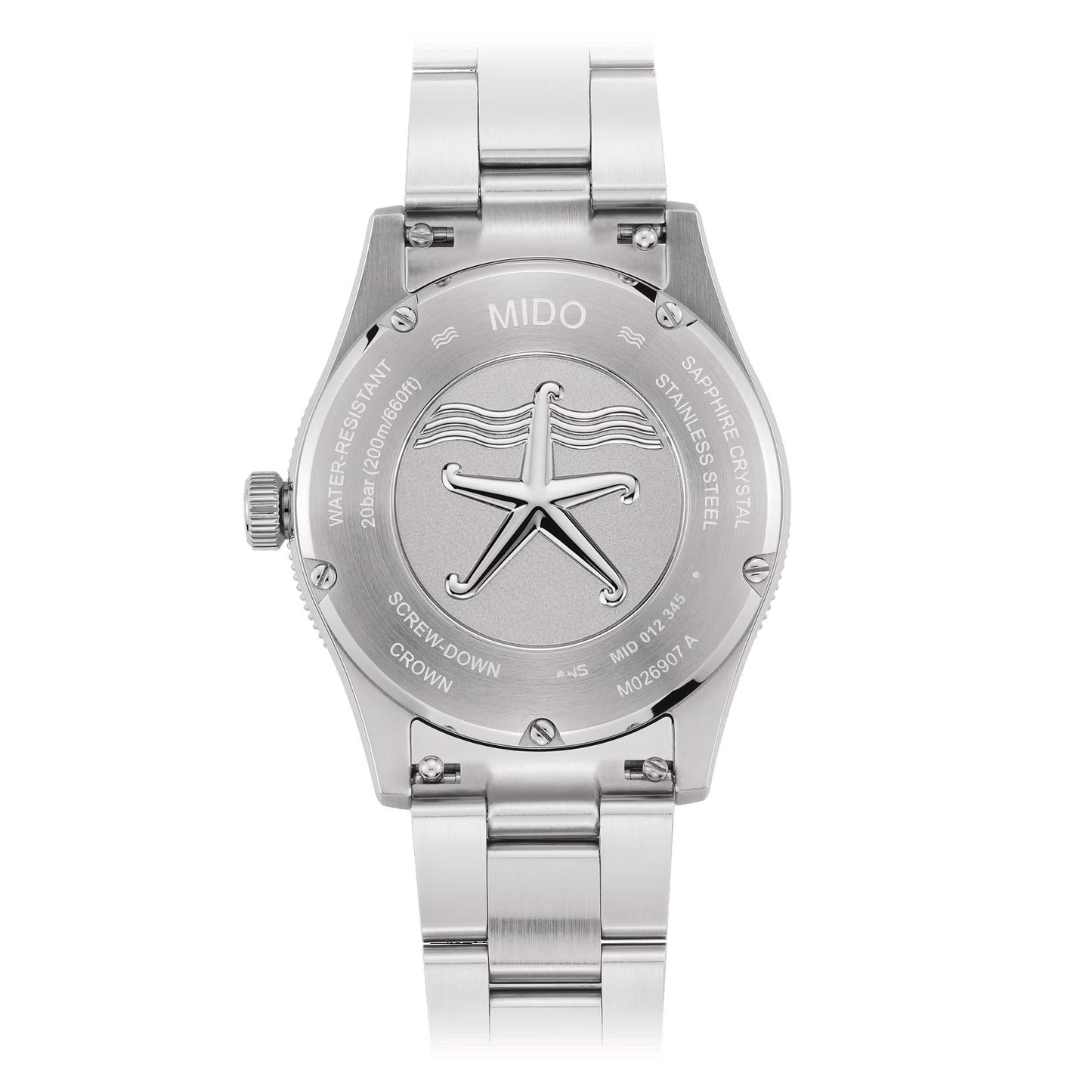 Montre Mido Ocean Star 39 mm en acier bleu automatique M026.907.11.041.00